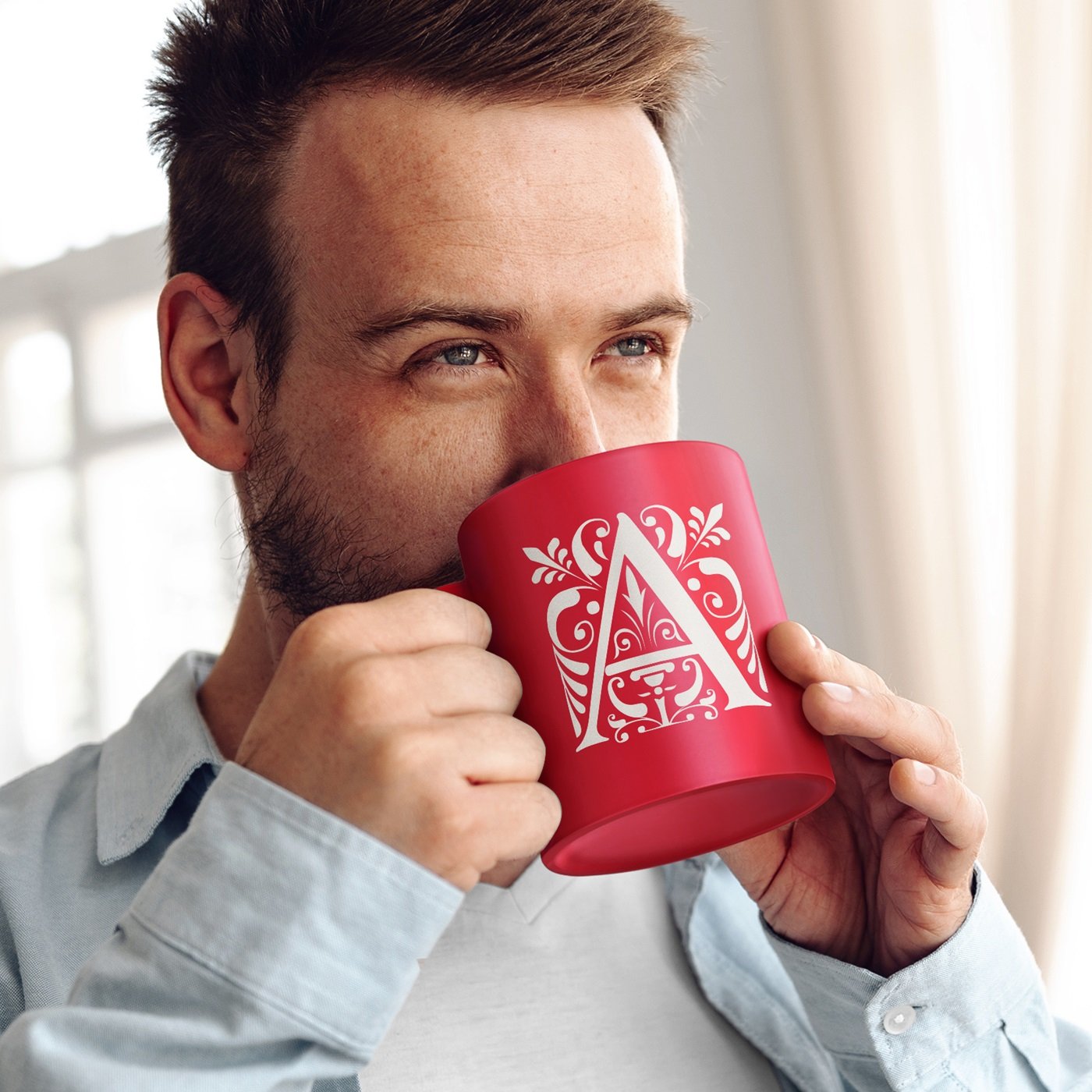 Set de tazas de cerámica Murrano para parejas
