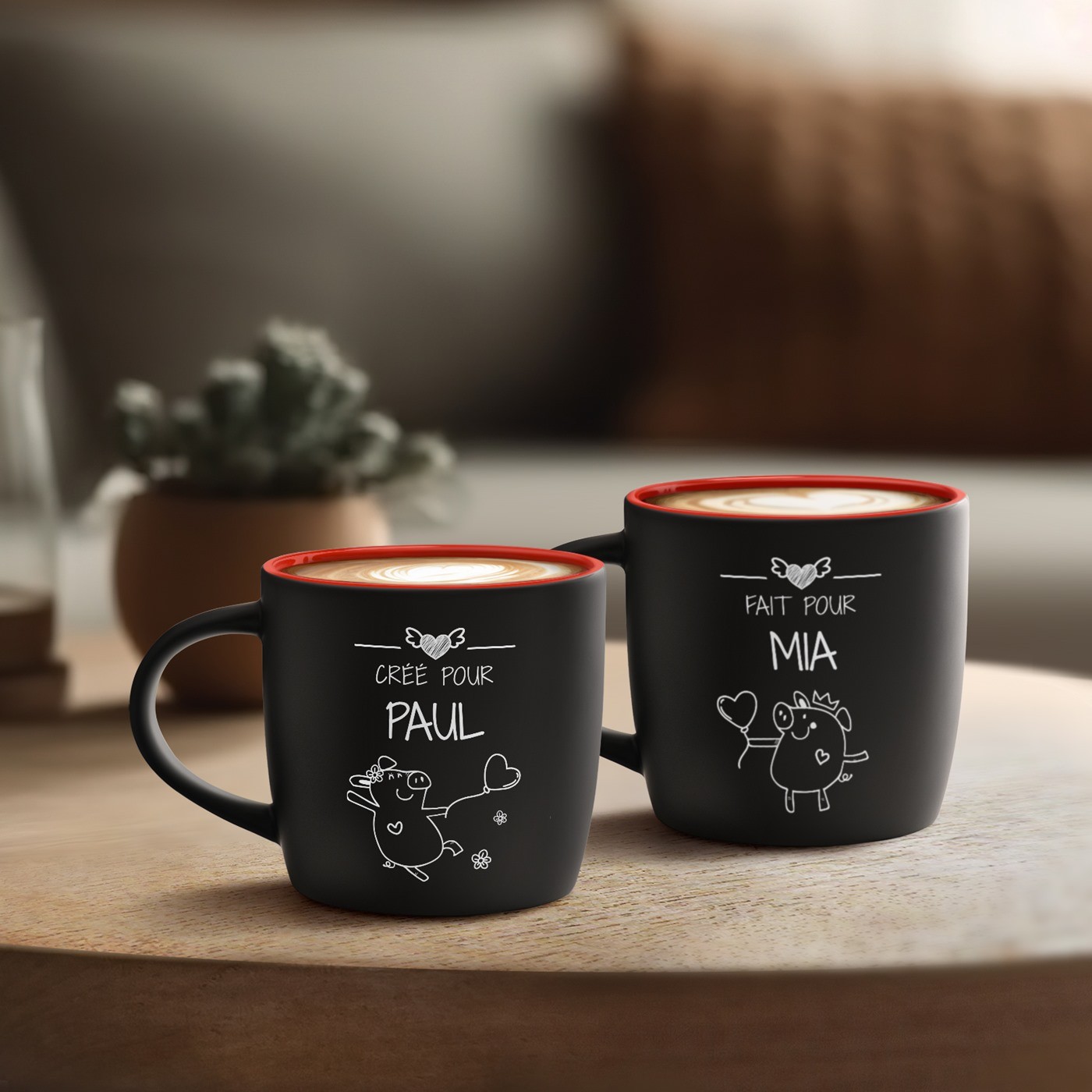 Set de café Murrano para parejas
