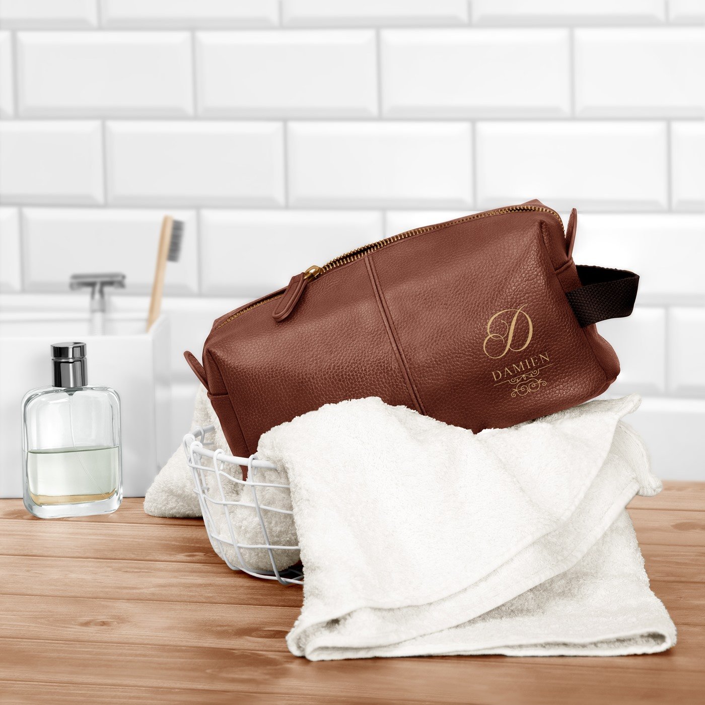 Murrano Personalized Toilet Kit for Him