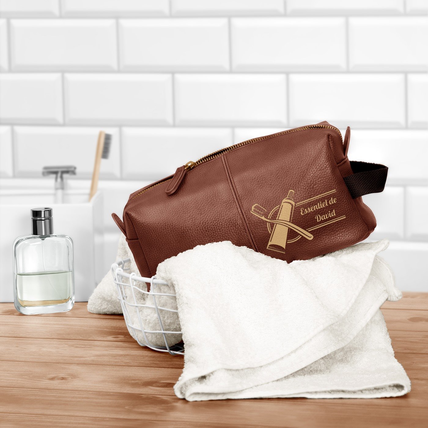 Murrano Personalized Toilet Kit for Uncle