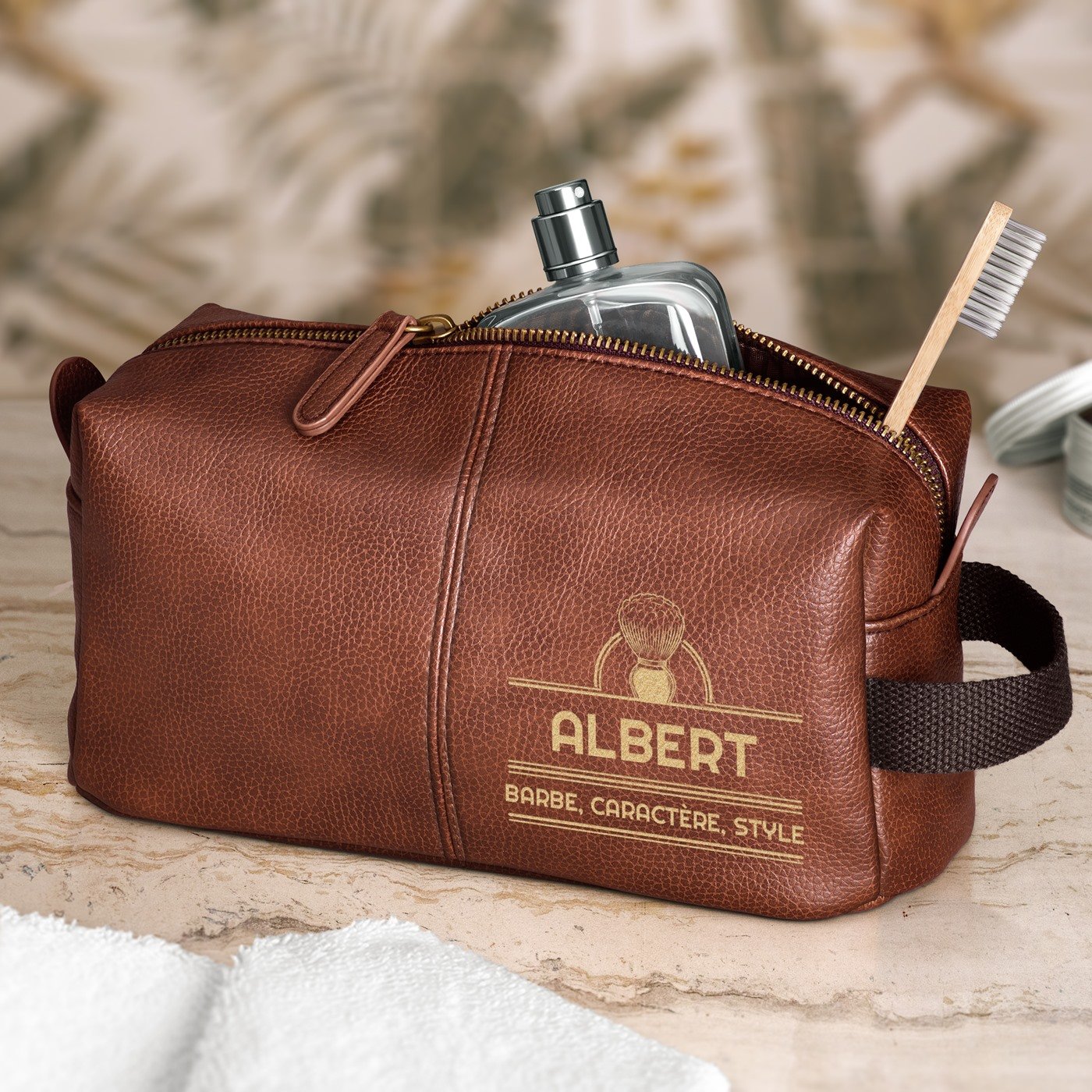 Kit de aseo personalizado Murrano para amigos con barba