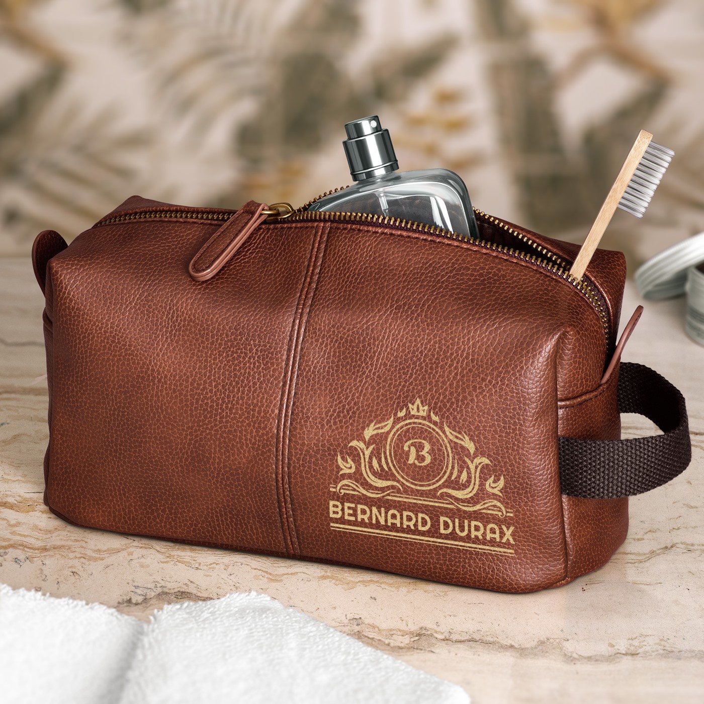Murrano Men's Customizable Toiletry Kit
