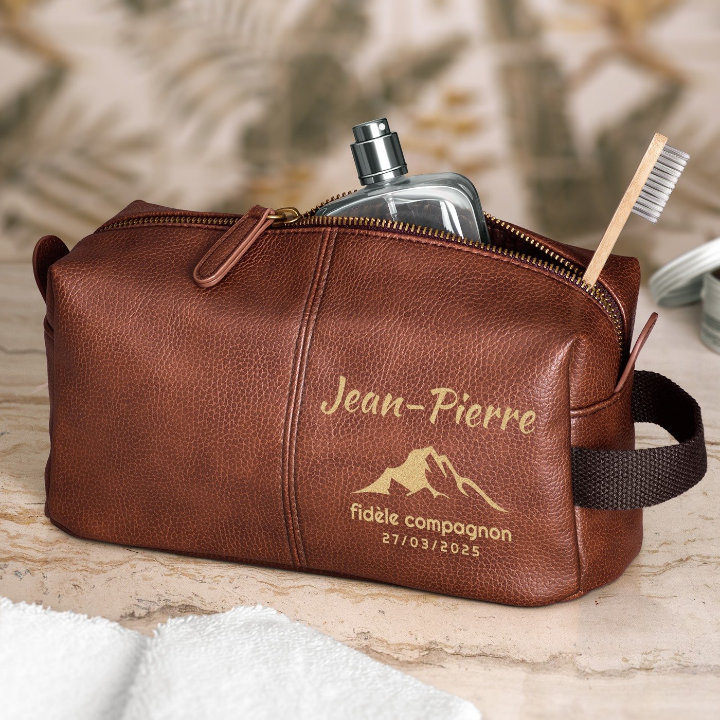 Kit de aseo personalizado Murrano para viajero