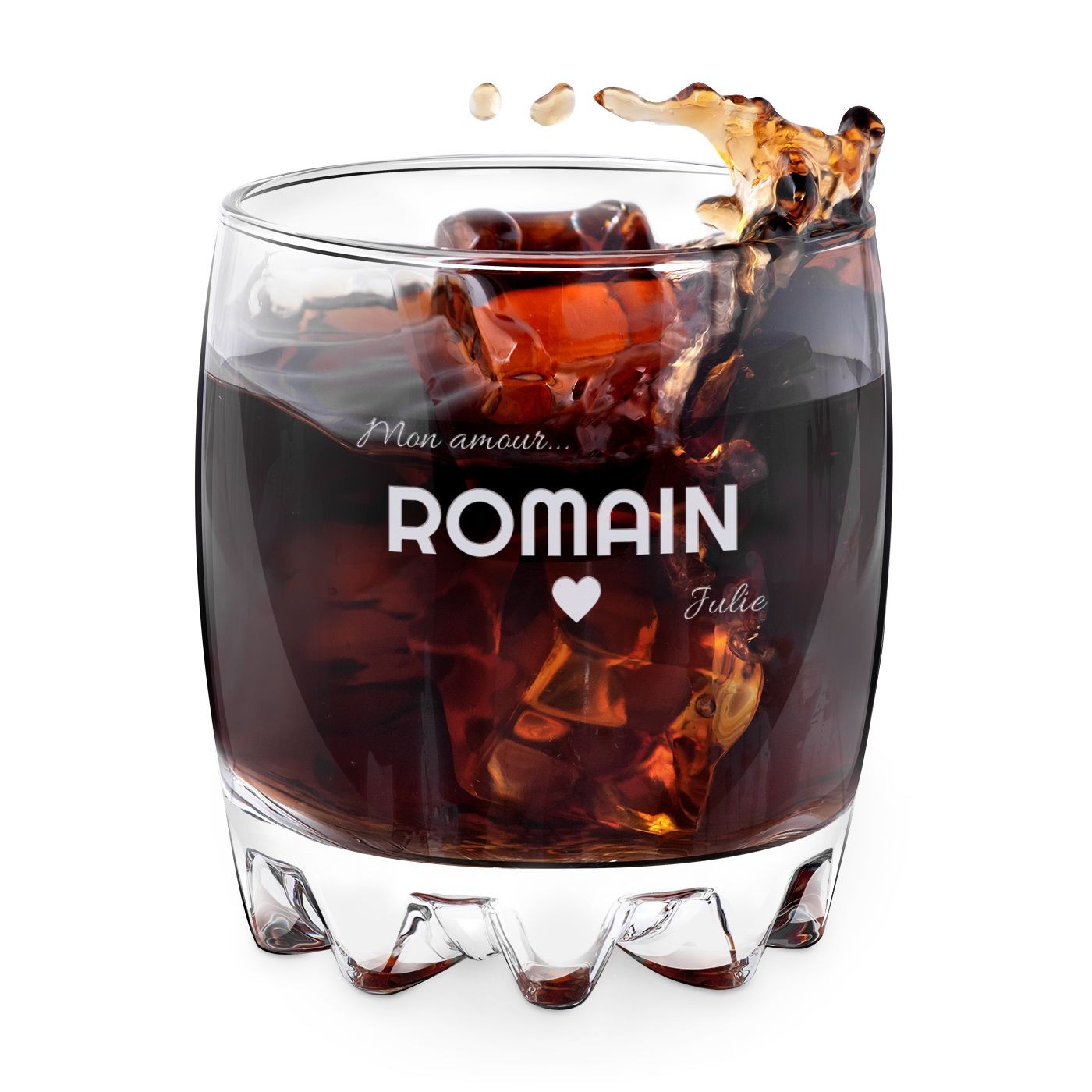 Vaso Sylvana Grabado para Hombre - Regalo de Día de San Valentín
