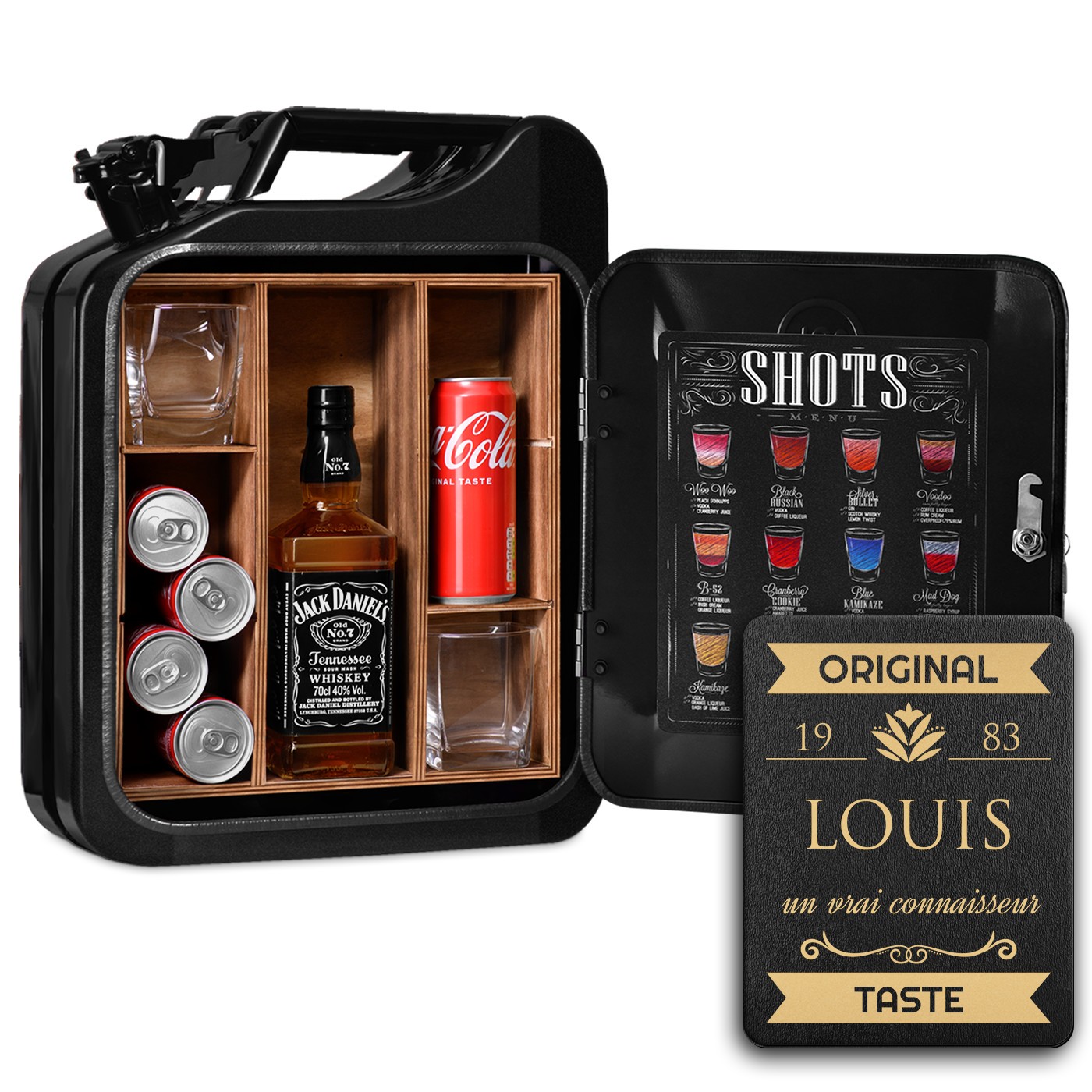 Minibar Jeracán Murrano con Grabado para Connoisseurs