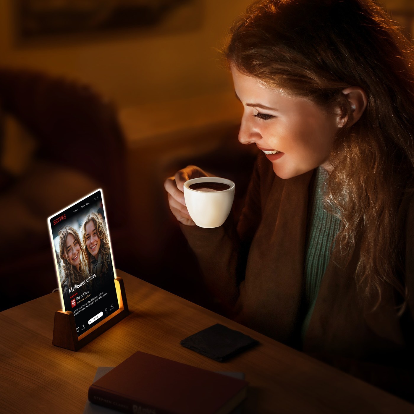 Lámpara LED personalizada Murrano - Para los amantes del cine