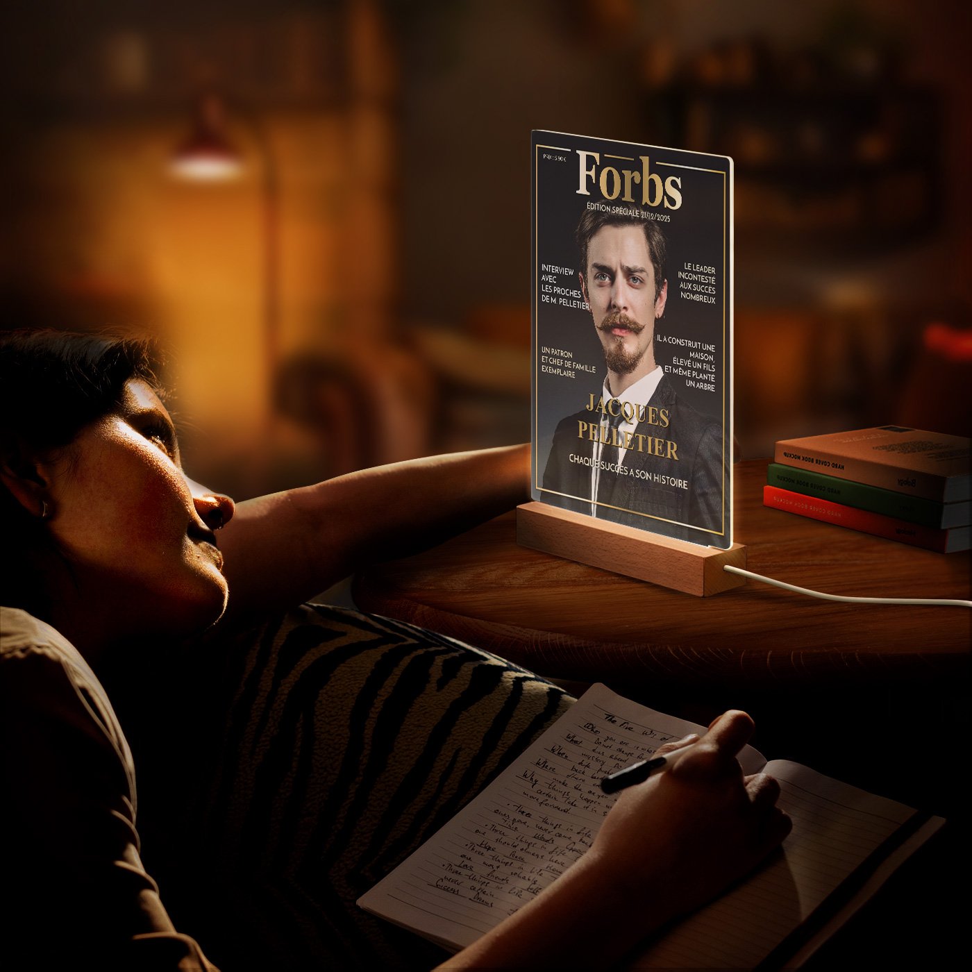 Marco personalizado Murrano XL LED (portada de revista Forbs)