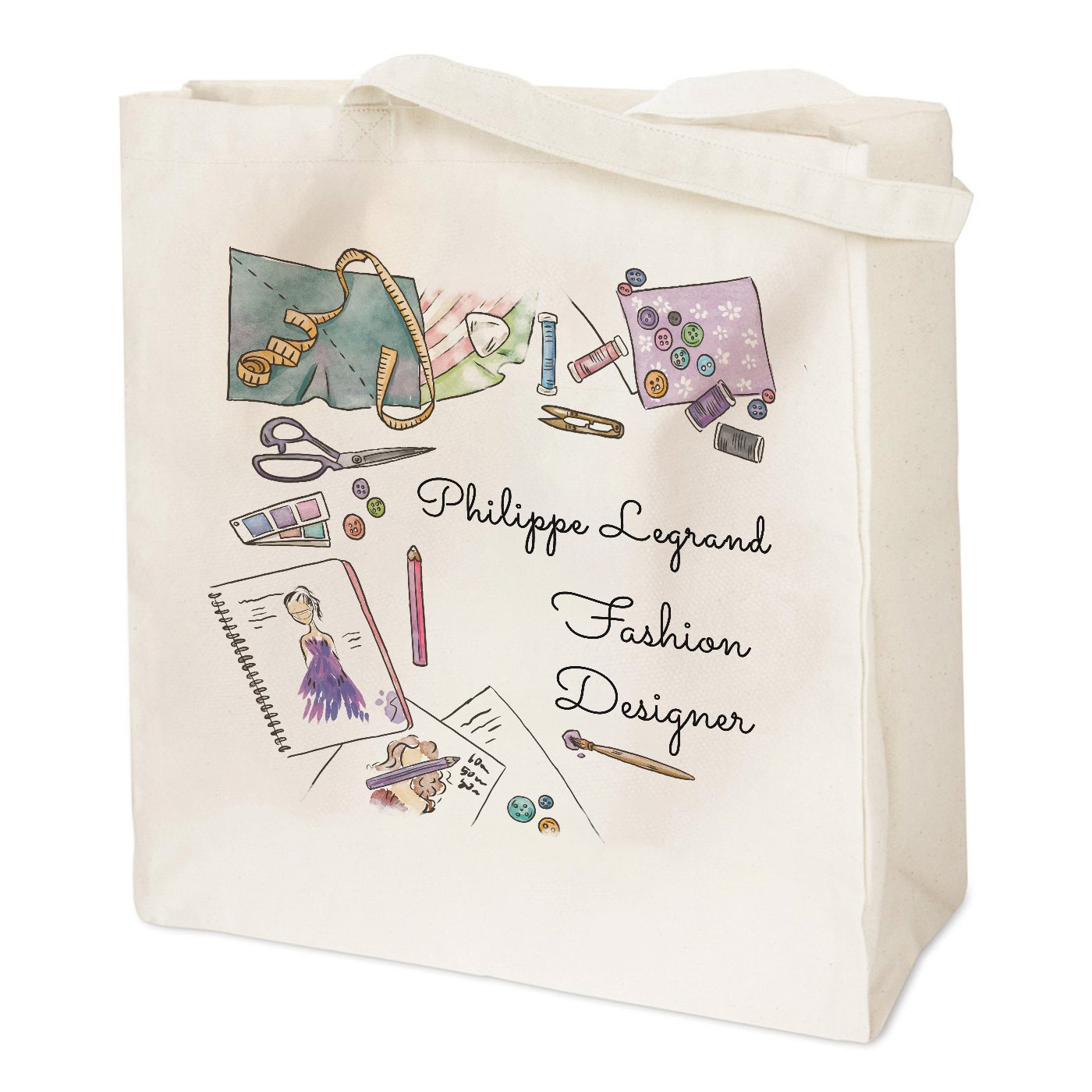 Murrano Personalized Tote Bag for Fashion Designer