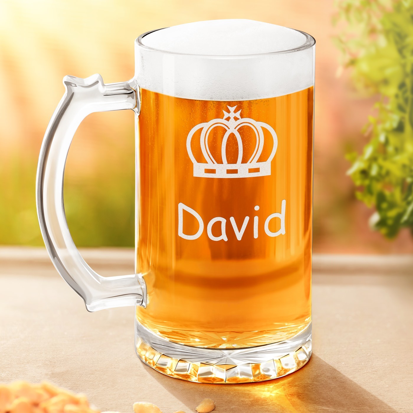Vidrio de cerveza personalizado Murrano - Noche de despedida de soltero