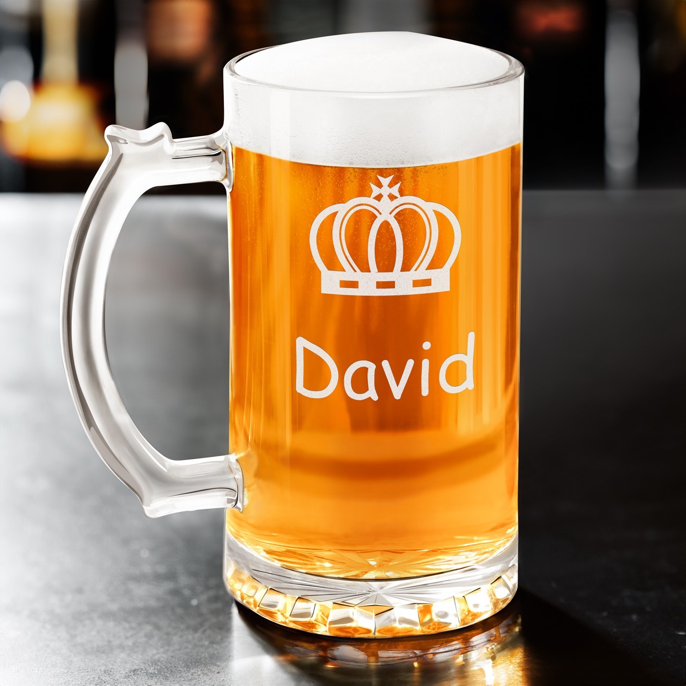 Vidrio de cerveza personalizado Murrano - Noche de despedida de soltero