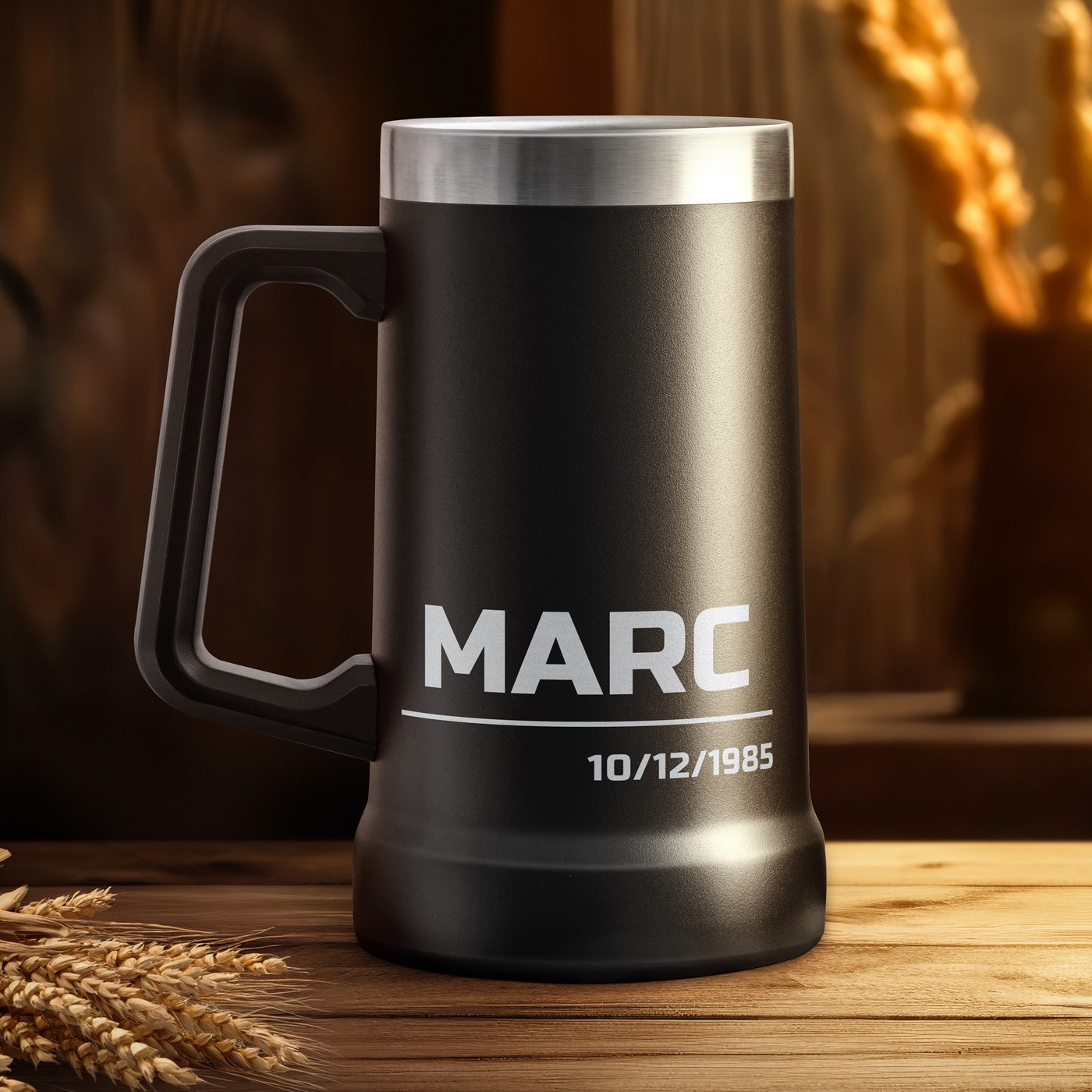 Gobelet isotherme personnalisé - Tasse en acier pour mari anniversaire de mariage