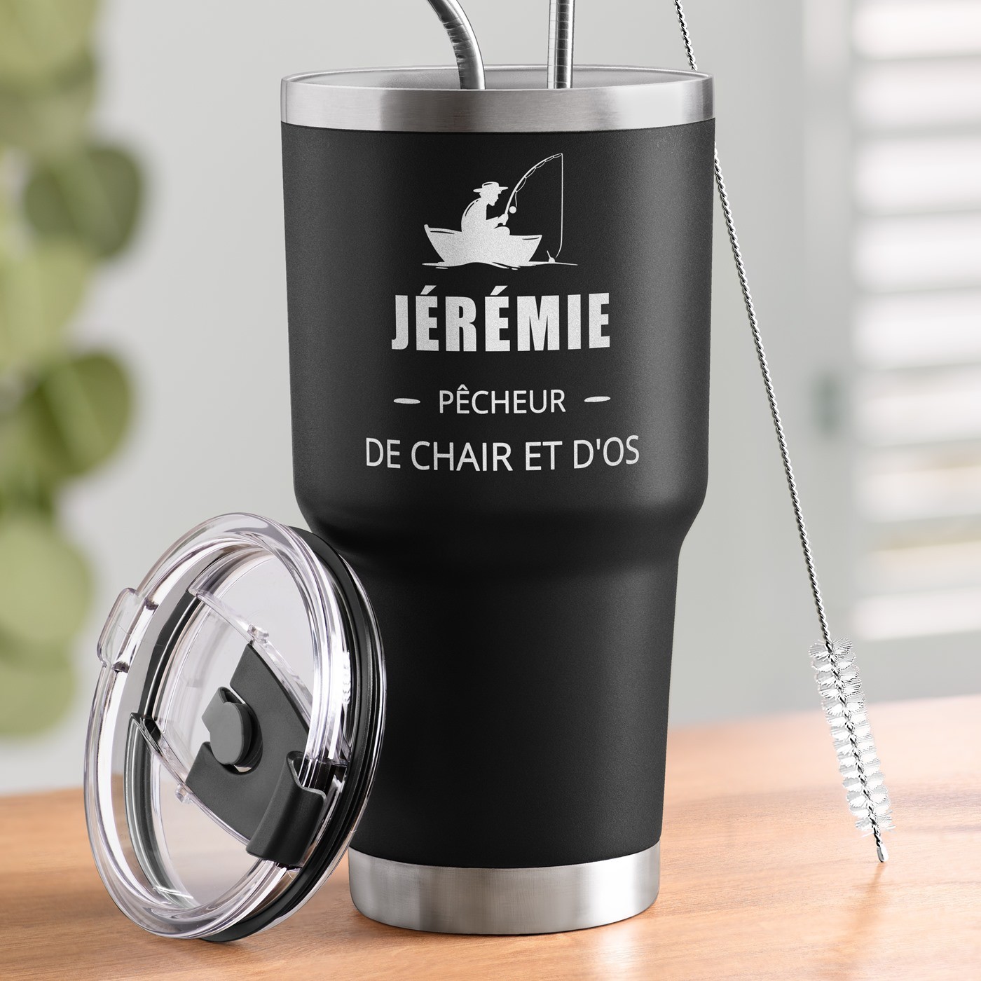 Murrano Insulated Mug with Personalized Engraving for Father's Birthday
