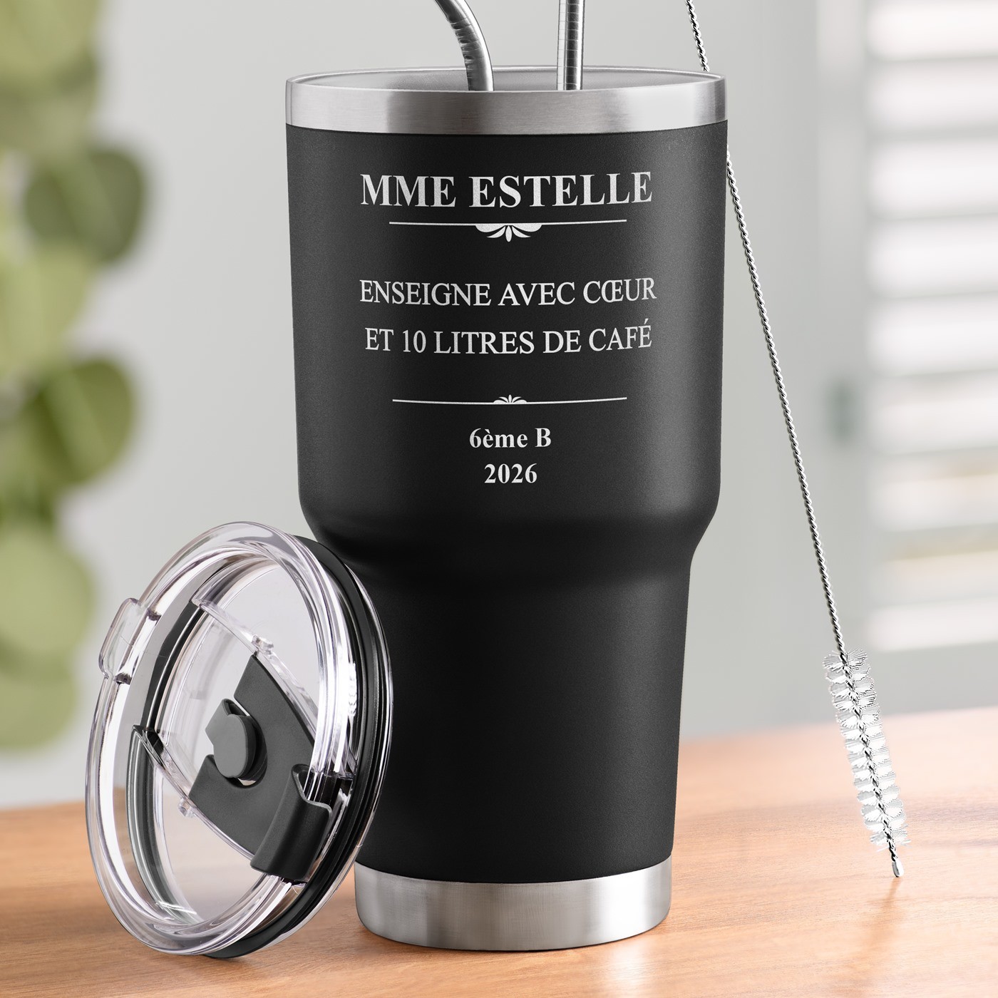 Taza aislante personalizada Murrano para profesores
