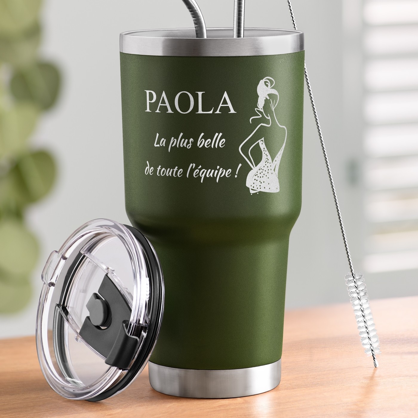 Murrano Customized Insulated Cup - Green