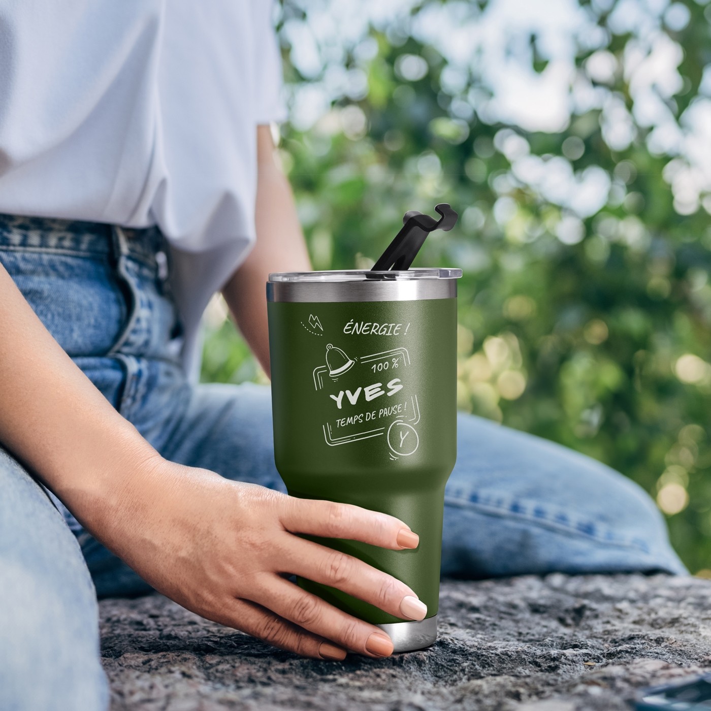 Murrano Insulated Cup with Custom Engraving - Student Birthday Gift