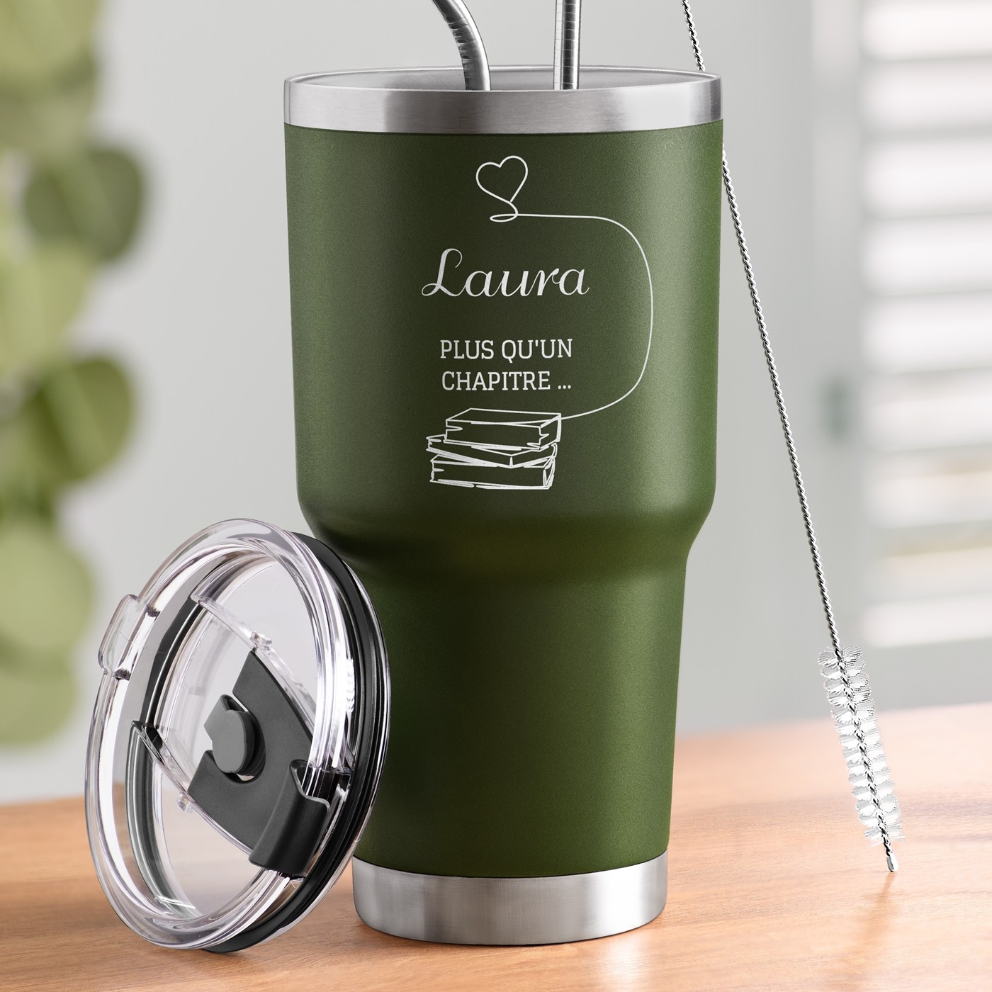 Murrano Insulated Cup with Custom Engraving - Engagement Gift