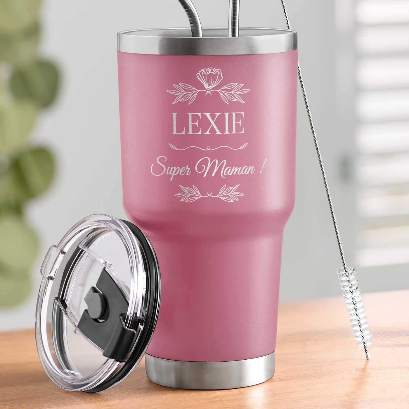 Tasse isotherme personnalisée - Cadeau d'anniversaire pour maman