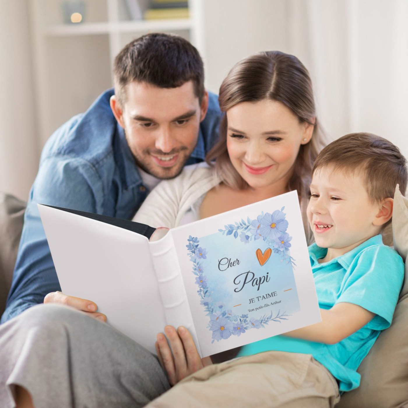 Personalized Photo Album for Grandpa