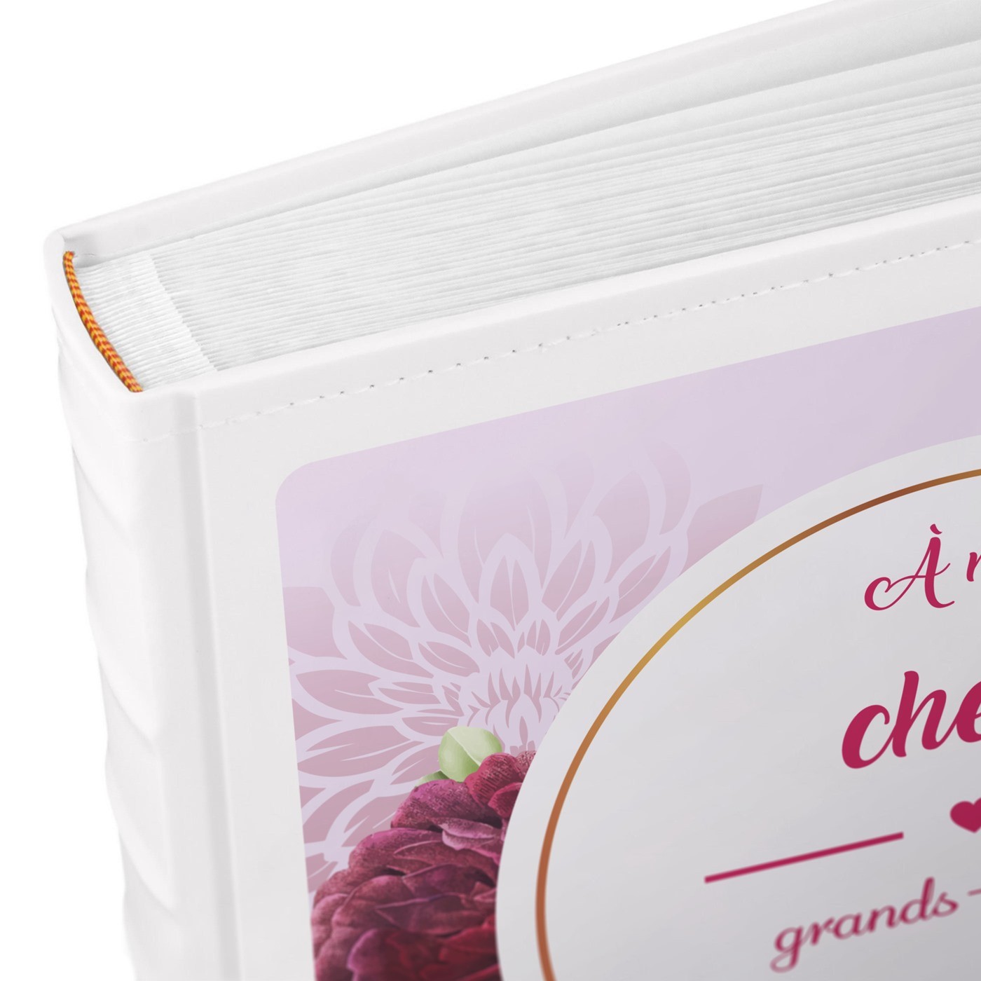 Murrano Photo Album 10x15 with Cover Printing for Grandparents