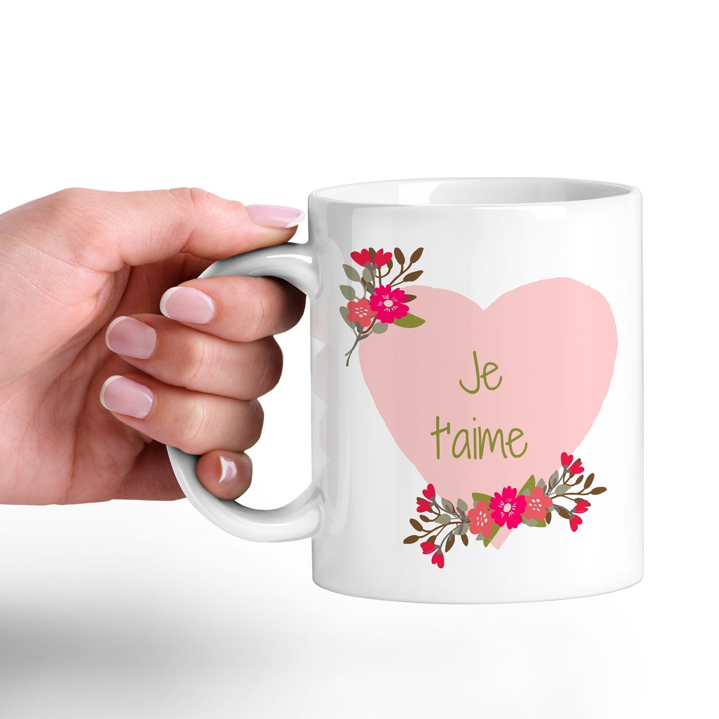 Mug de cerámica Murrano con impresión personalizada para el cumpleaños de mi novio
