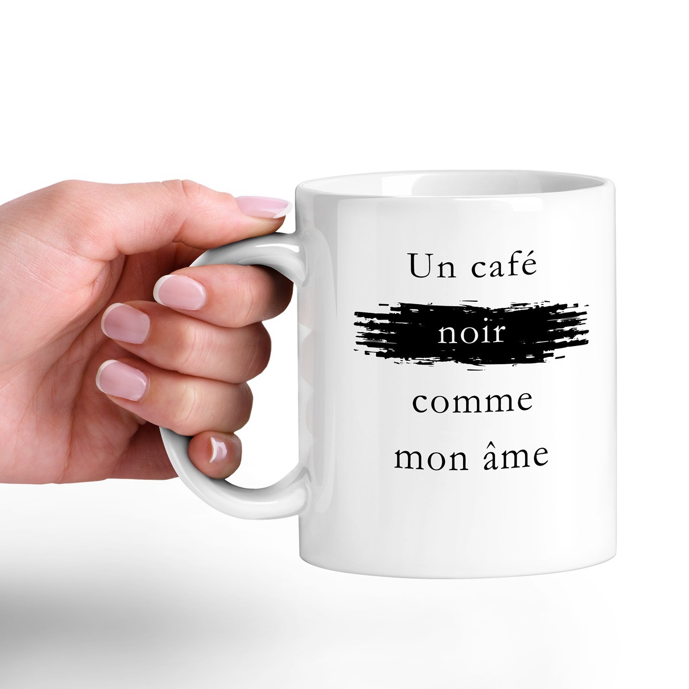 Taza de cerámica Murrano con impresión personalizada para los amantes del café