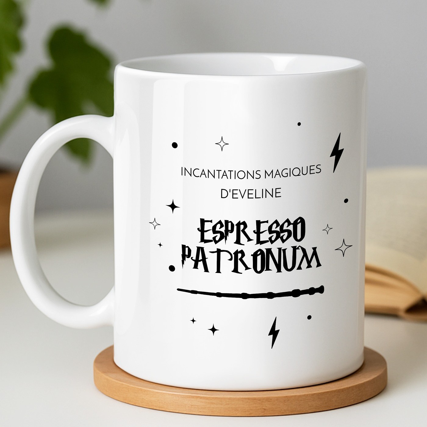 Mug de cerámica Murrano con impresión personalizada para los amantes del café