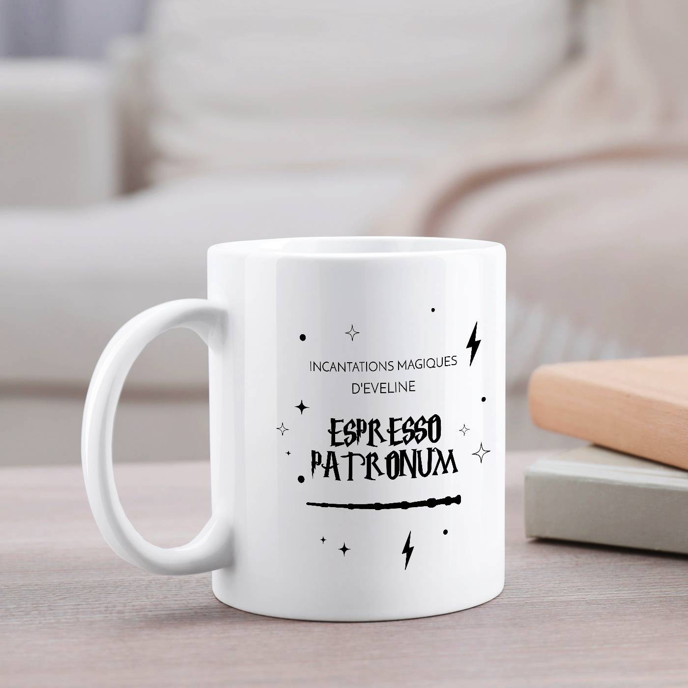 Mug de cerámica Murrano con impresión personalizada para los amantes del café
