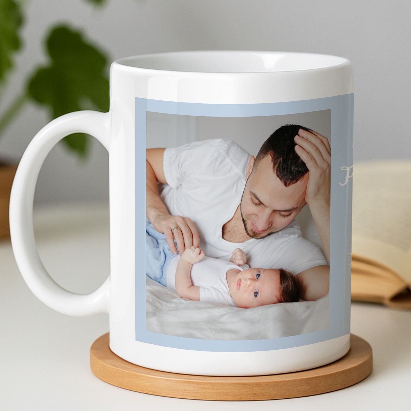 Mug de cerámica personalizado para el primer Día del Padre