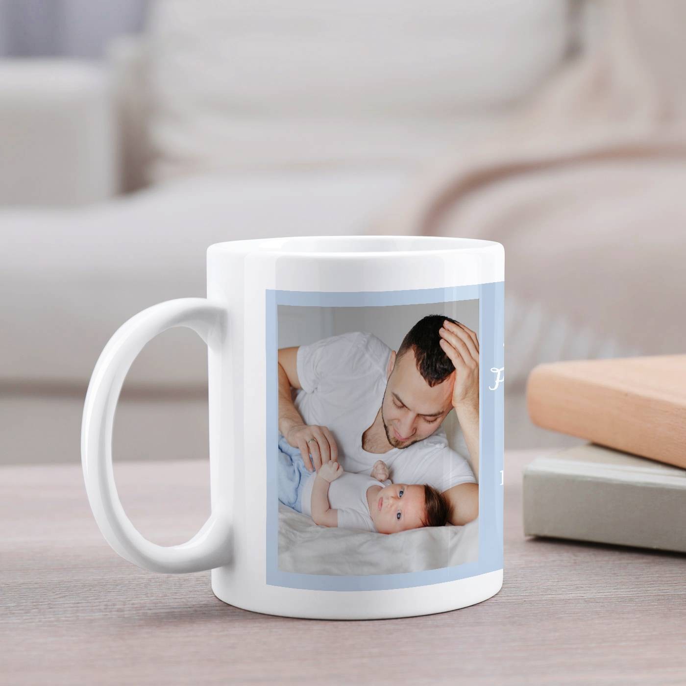 Mug de cerámica personalizado para el primer Día del Padre