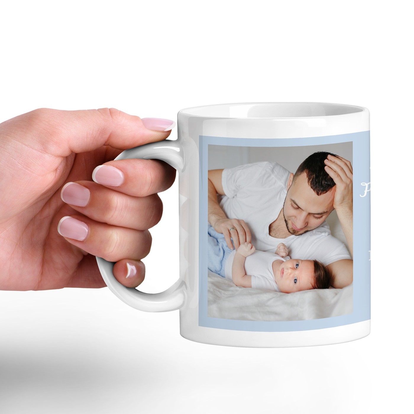 Mug de cerámica personalizado para el primer Día del Padre