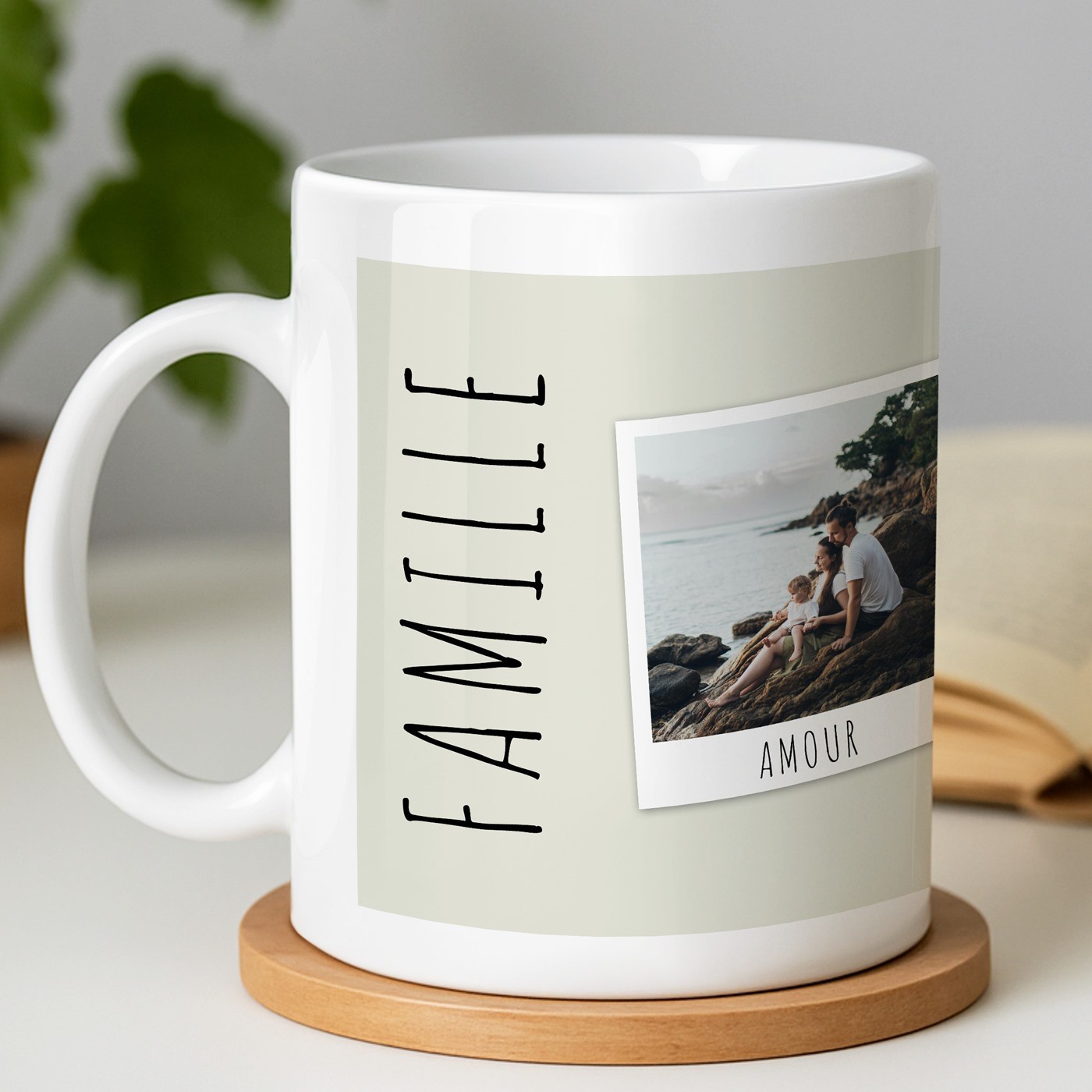 Mug de cerámica con foto Murrano - Familia Abuelos
