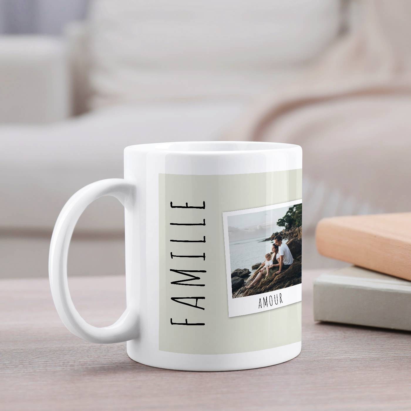 Mug de cerámica con foto Murrano - Familia Abuelos