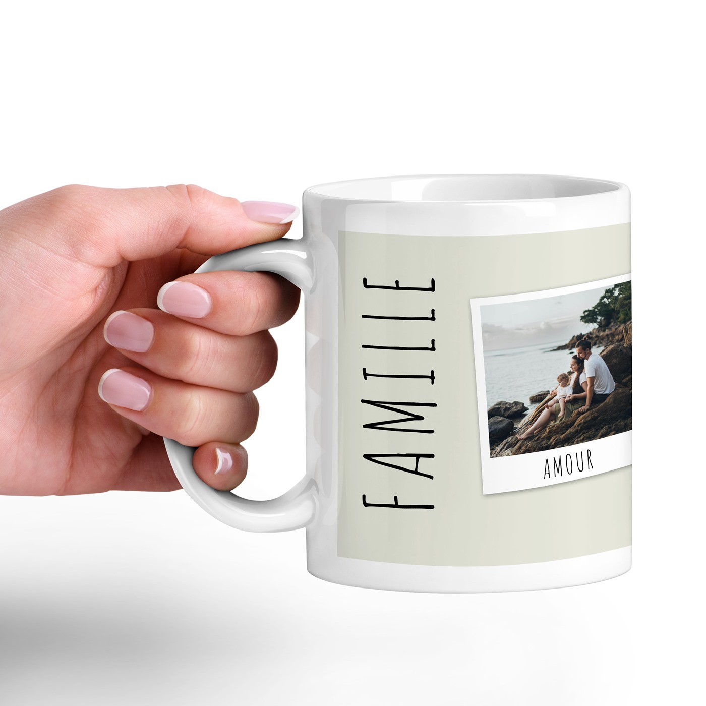 Mug de cerámica con foto Murrano - Familia Abuelos