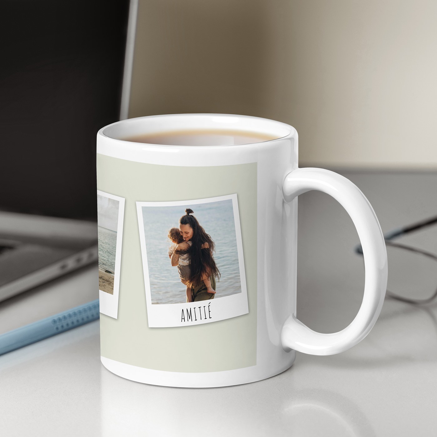 Mug de cerámica con foto Murrano - Familia Abuelos