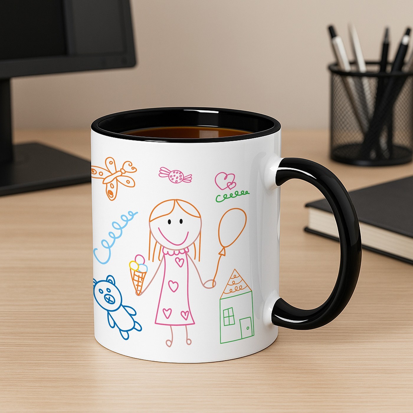 Mug de cerámica personalizado Murrano para profesora