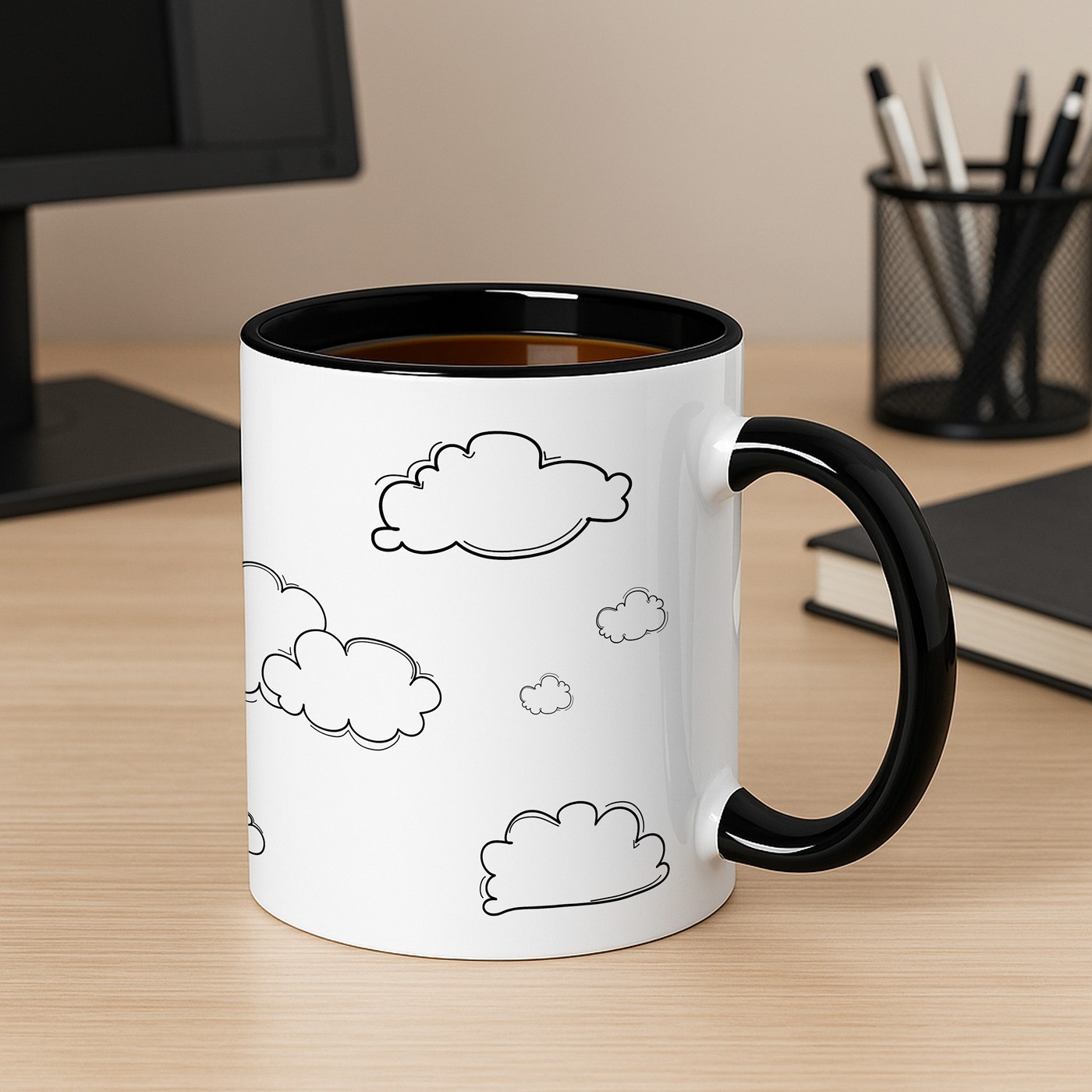 Taza de cerámica Murrano con personalización para el cumpleaños de mi hermana