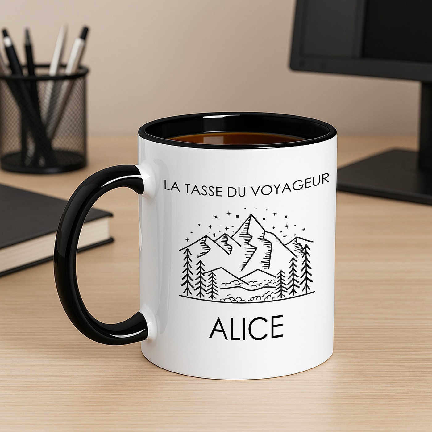Taza de cerámica Murrano - Regalo personalizado para viajero