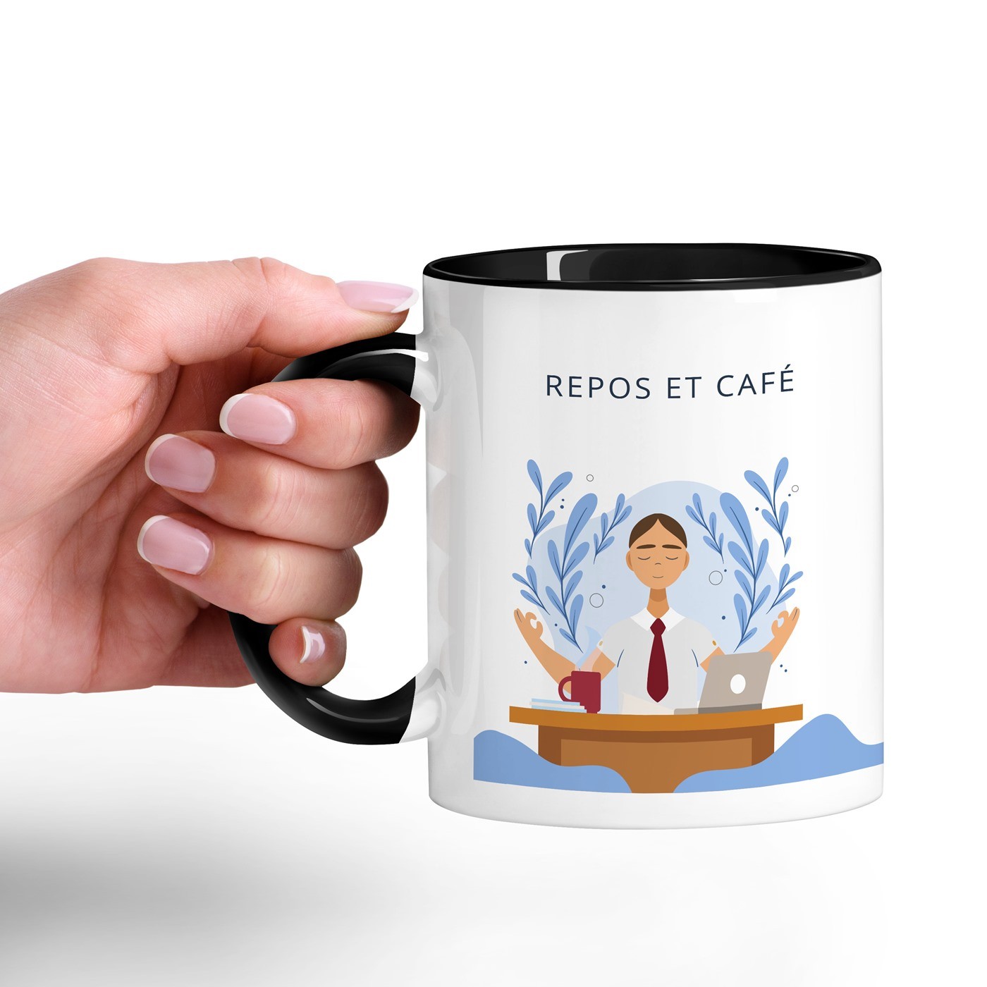 Tasse en céramique Murrano personnalisée pour enseignants