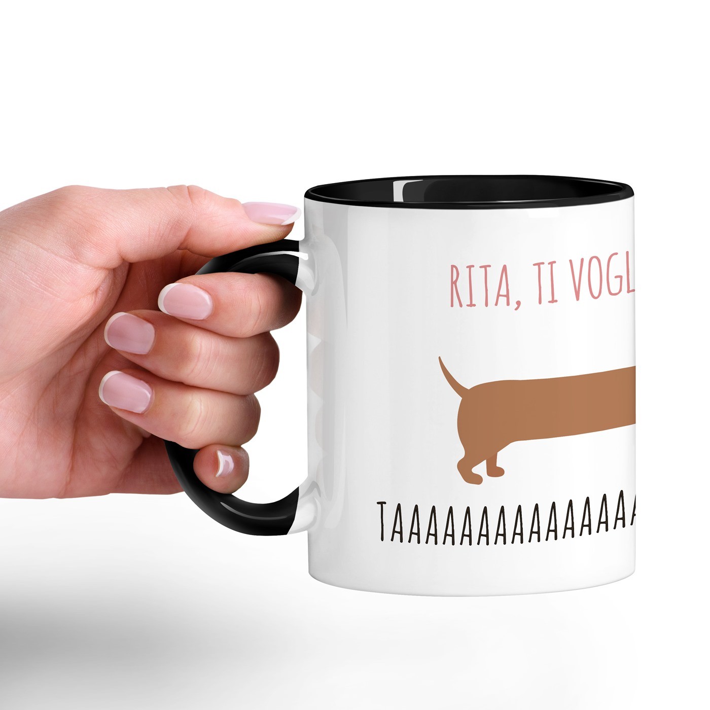 Taza de cerámica Murrano - Regalo personalizado para amante de los perros