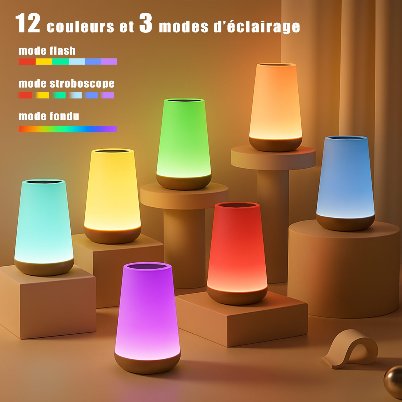 Murrano Tactile LED Lamp
