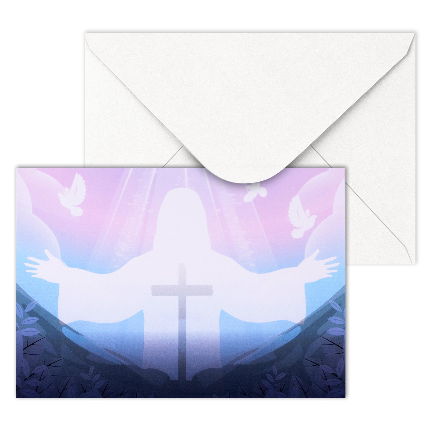 Murrano 3D Baptism and First Communion Card