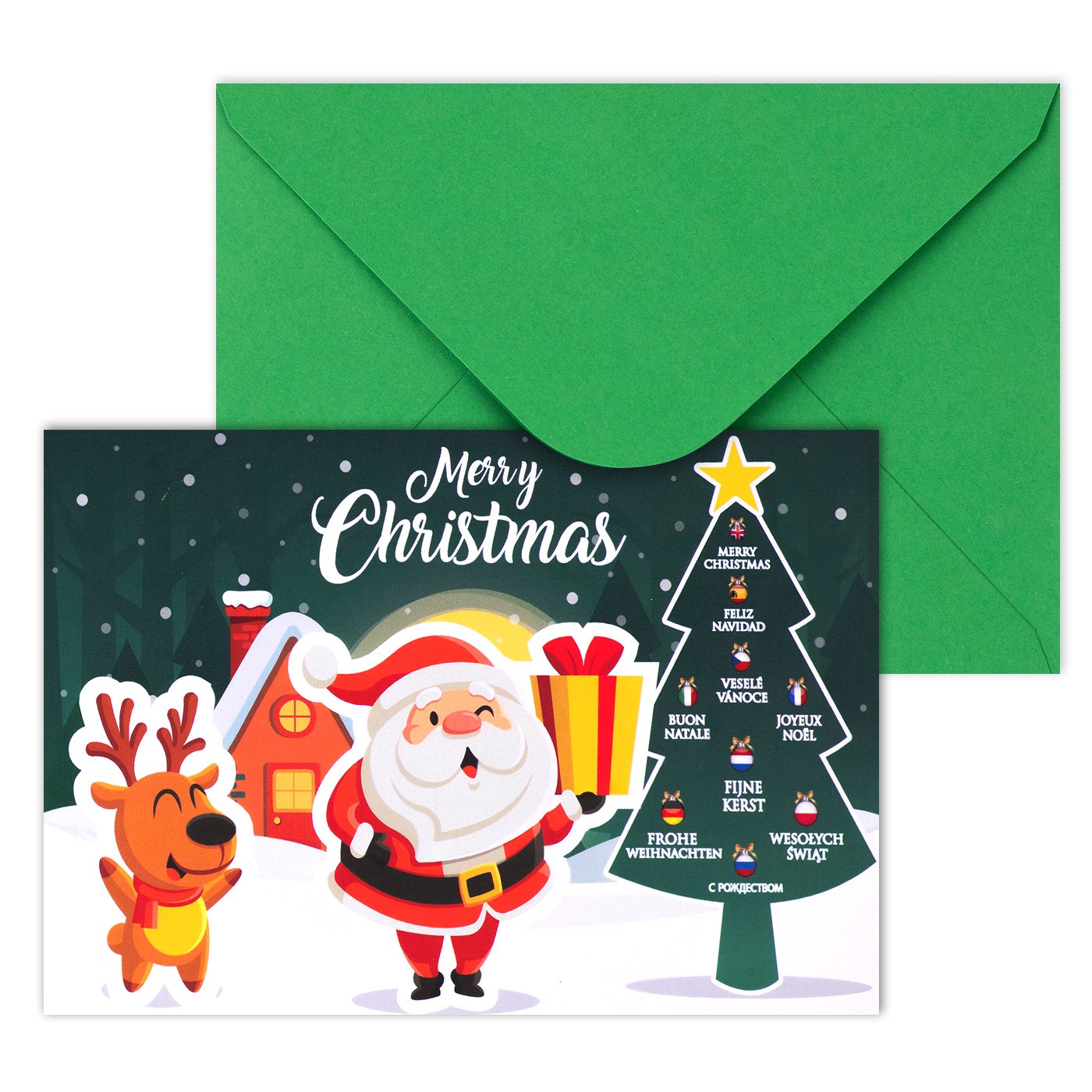 Murrano 3D Christmas Card