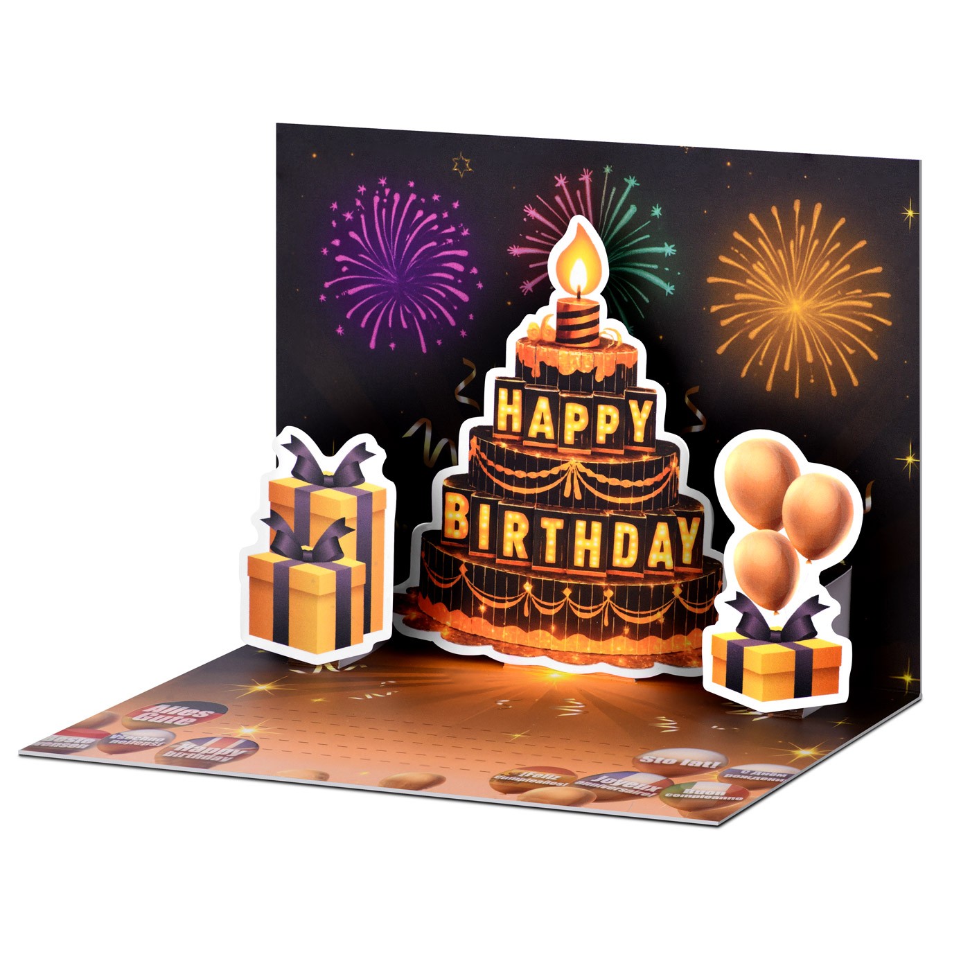 Murrano 3D Anniversary Card