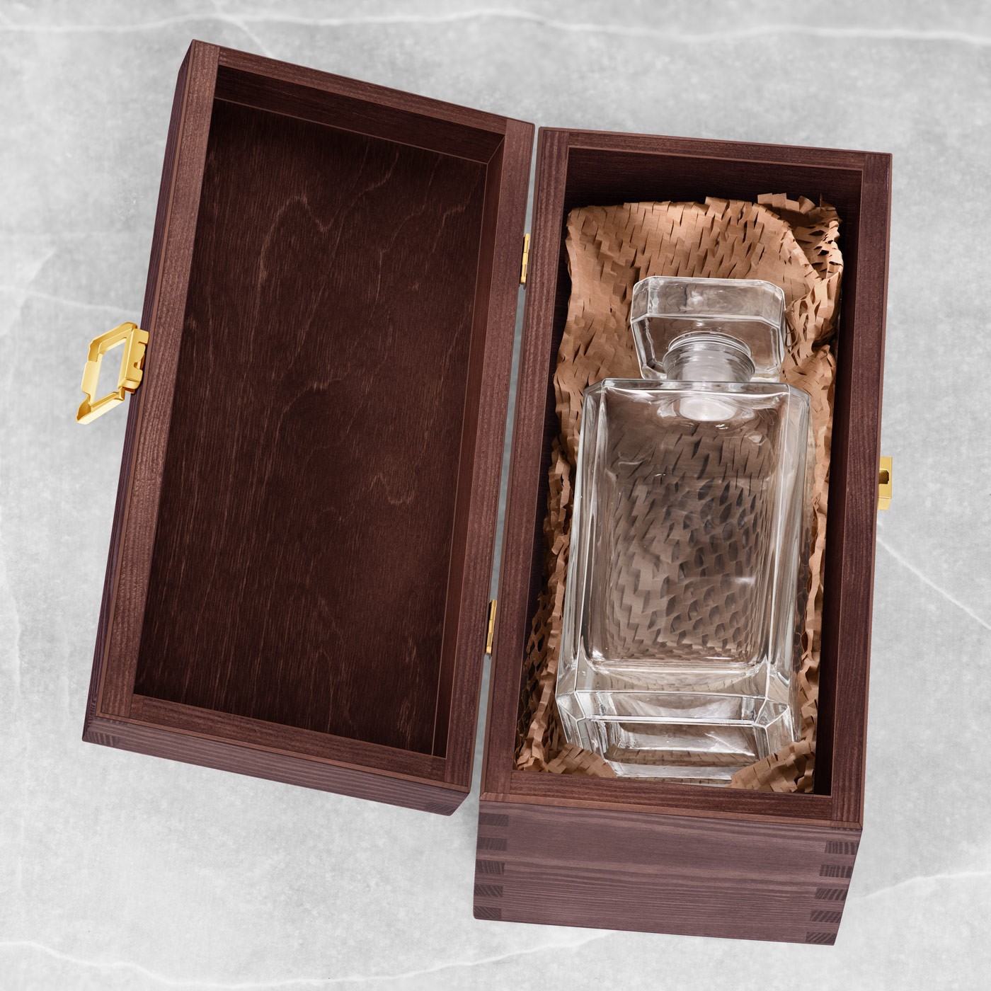 Caja de madera exclusiva Murrano para una jarra + accesorio GRATIS