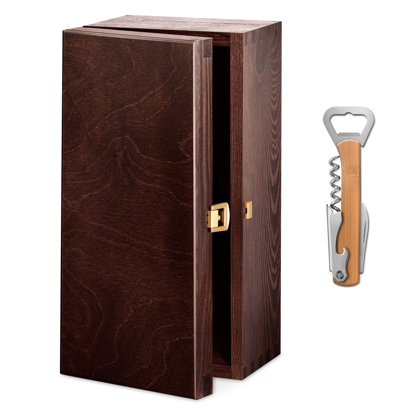 Caja de madera exclusiva Murrano para una jarra + accesorio GRATIS