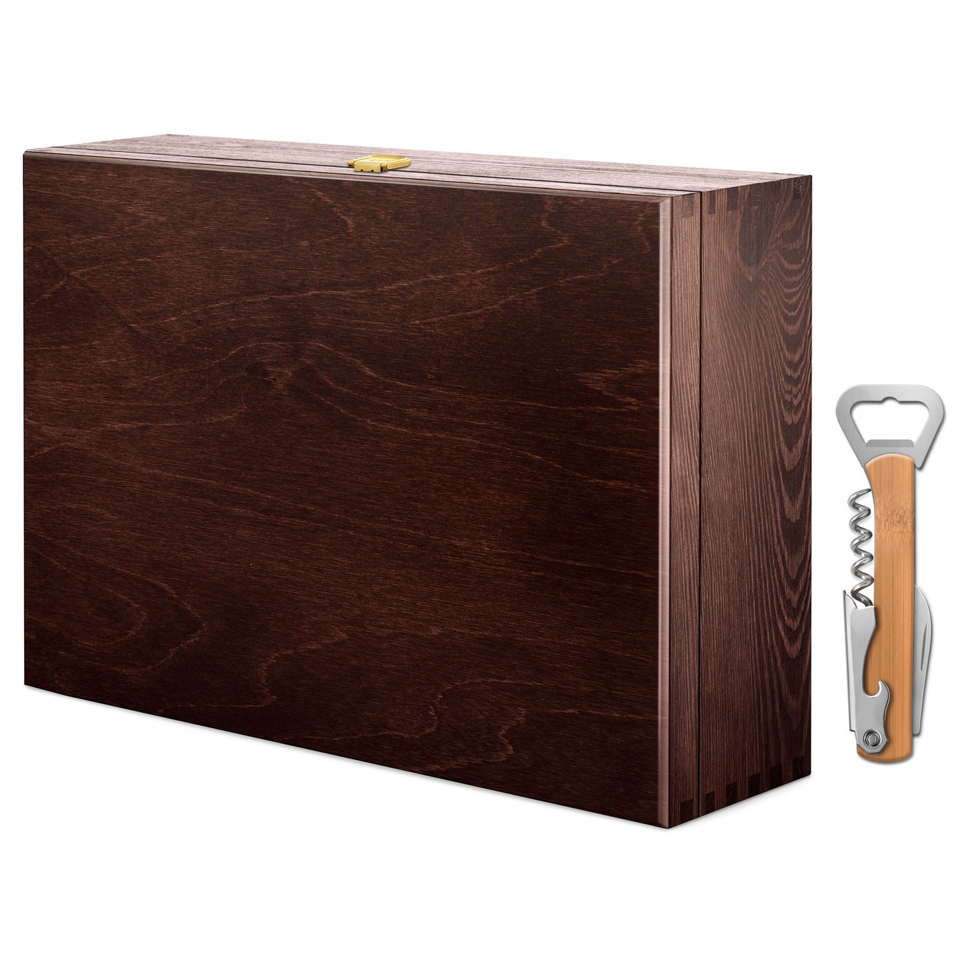 Murrano Exclusive Wooden Box for a Pitcher and 6 Glasses + FREE Accessory