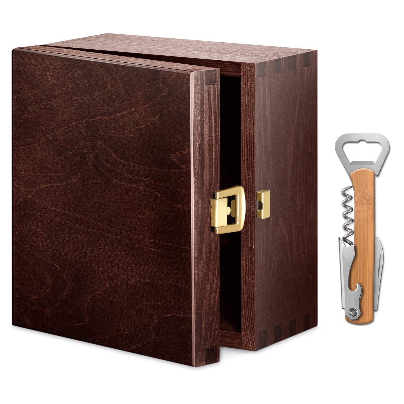 Murrano Exclusive Wooden Box for Beer Mug + FREE Accessory