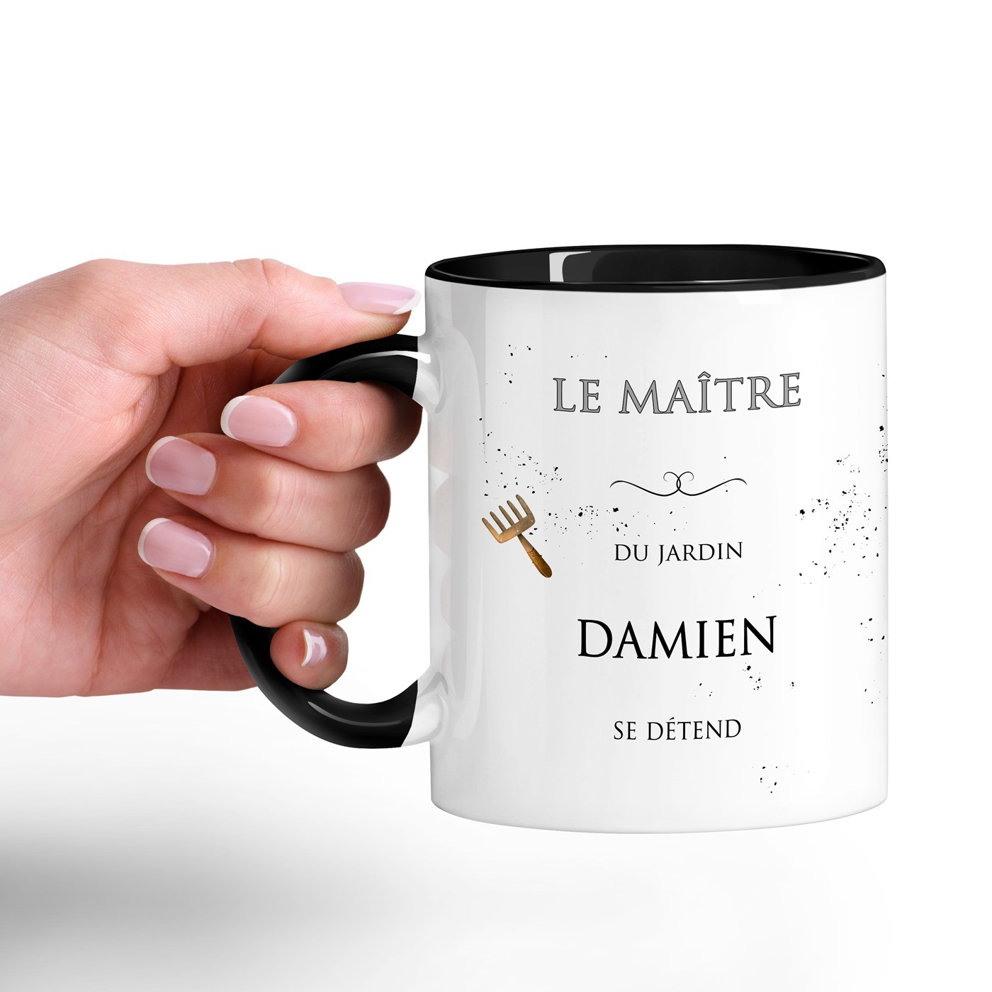 Mug de cerámica personalizado Murrano para el Día del Abuelo