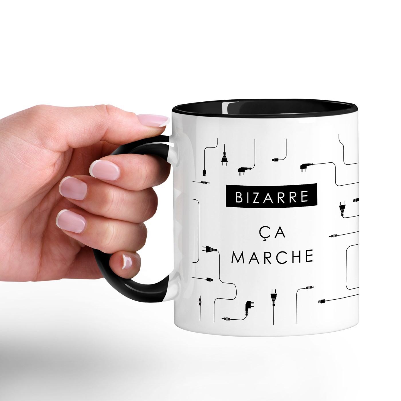 Taza de cerámica personalizada Murrano para científicos de la computación
