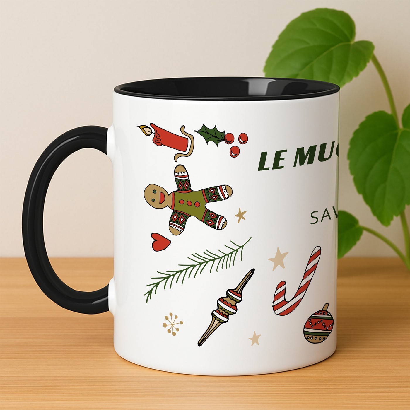 Mug de cerámica personalizado Murrano para mujer